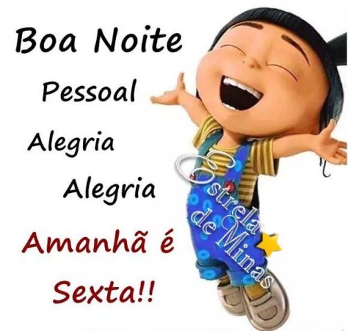 Boa noite - Imagem Saudações para Redes Sociais