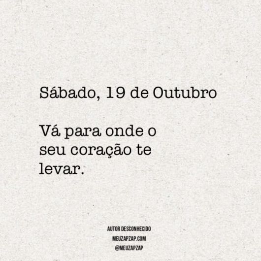 Sábado - Imagem Saudações para Redes Sociais