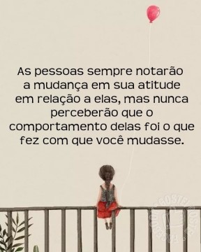Bem isso - Imagem Reflexão para Redes Sociais