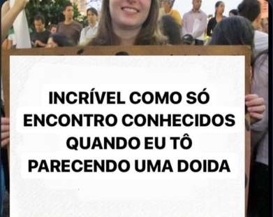 Sempre assim - Imagem Engraçadas para Redes Sociais