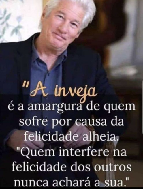 Inveja - Imagem Reflexão para Redes Sociais