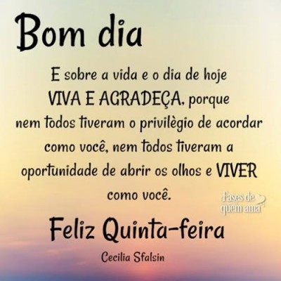 Bom dia - Imagem Saudações para Redes Sociais