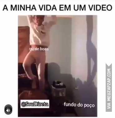 Quando a vida tenta me derrubar  - Vídeo  Engraçados para Redes Sociais