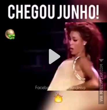 Chegou junho - Vídeo  Engraçados para Redes Sociais