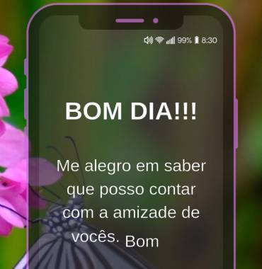 Bom dia amigos - Vídeo  Saudações para Redes Sociais