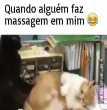 Recebendo uma massagem - Vídeo  Engraçados para Redes Sociais