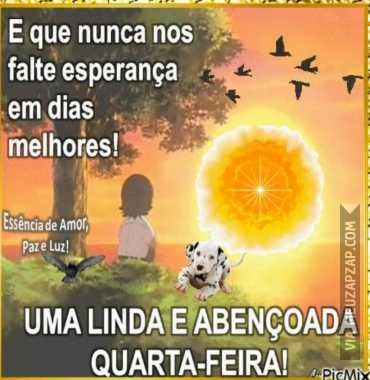 Quarta - Vídeo  Saudações para Redes Sociais