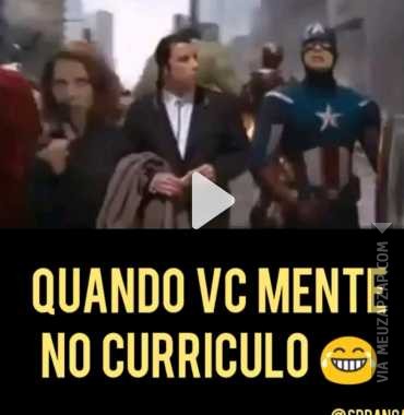 Quando você mente no currículo  - Vídeo  Engraçados para Redes Sociais