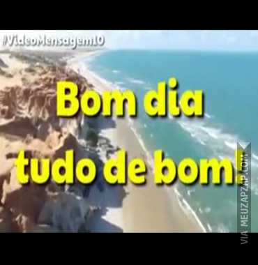 Bom dia  - Vídeo  Saudações para Redes Sociais