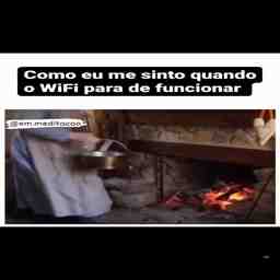 Como eu me sinto quando o wifi para de funcionar - Vídeo  Engraçados para Redes Sociais