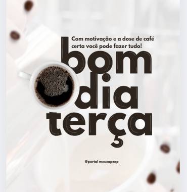 Bom dia terça  - Vídeo  Saudações para Redes Sociais