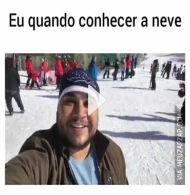 Quando eu conhecer a neve  - Vídeo  Engraçados para Redes Sociais