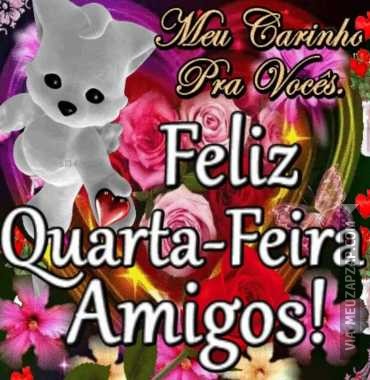 Bom dia quarta-feira - Vídeo  Saudações para Redes Sociais