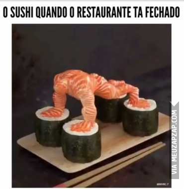 Sushi fitness  - Vídeo  Engraçados para Redes Sociais