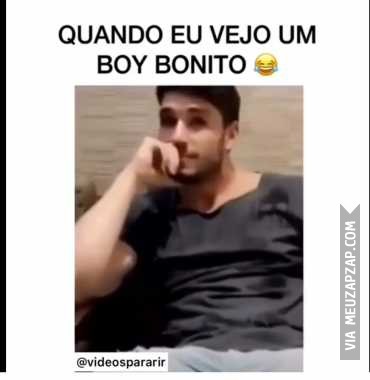 Quando vejo um homem bonito - Vídeo  Engraçados para Redes Sociais