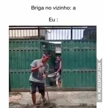 Briga de visinho - Vídeo  Engraçados para Redes Sociais