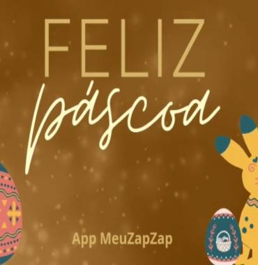 Feliz Páscoa - Vídeo  Datas para Redes Sociais