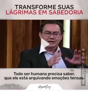 Transforme suas lágrimas  - Vídeo Motivacionais para Redes Sociais