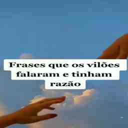 Frases Vilões - Vídeo  Saudações para Redes Sociais