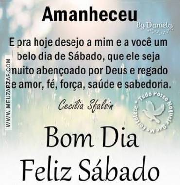 Meu ZapZap - Imagens Bom dia gente - Final de Semana para Whatsapp e  Facebook