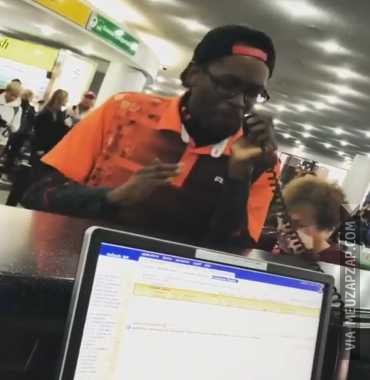 Beat no aeroporto - Vídeo Caiu na net para Redes Sociais