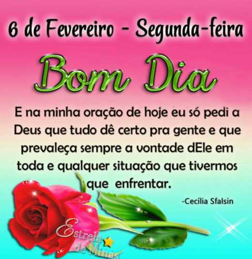 Meu ZapZap - Imagens 6 de fevereiro - Saudações para Whatsapp e Facebook Meu ZapZap - Imagens 6 de fevereiro - Saudações para Whatsapp e Facebook