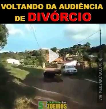 Voltando da audiência de divórcio  - Vídeo  Engraçados para Redes Sociais