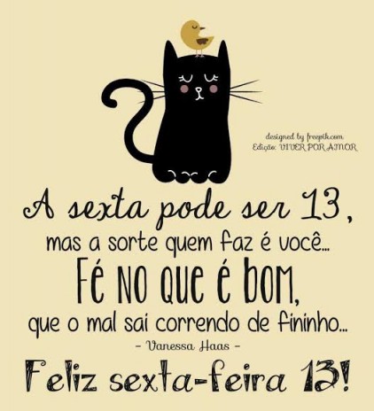 Meu Zapzap Imagens Sexta Feira 13 Saudacoes Para Whatsapp E Facebook