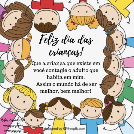 Meu ZapZap - Imagens Feliz dia das crianças - Saudações para Whatsapp e Facebook Meu ZapZap - Imagens Feliz dia das crianças - Saudações para Whatsapp e Facebook