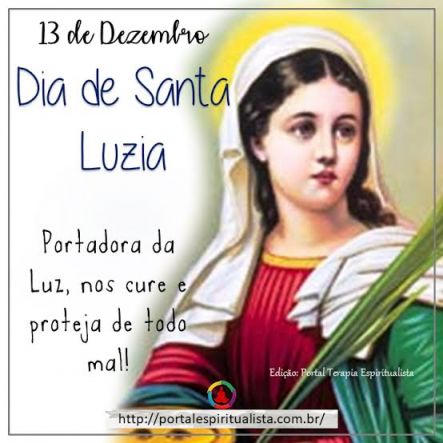 Meu ZapZap - Imagens Dia de Santa Luzia - Datas para Whatsapp e Facebook