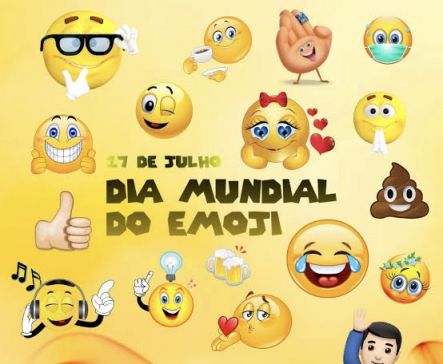 Meu ZapZap - Imagens Dia Mundial do Emoji - Datas para Whatsapp e Facebook