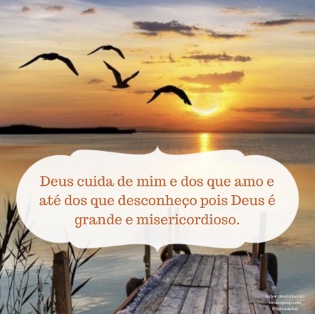 Meu ZapZap - Imagens Deus cuida de mim - Reflexão para Whatsapp e Facebook Meu ZapZap - Imagens Deus cuida de mim - Reflexão para Whatsapp e Facebook