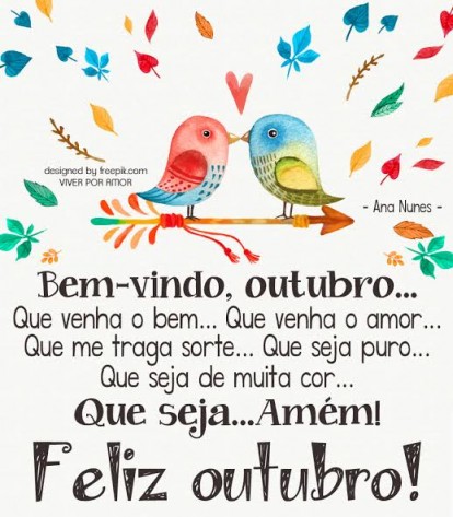 Meu ZapZap - Imagens Bom dia outubro - Saudações para Whatsapp e Facebook Meu ZapZap - Imagens Bom dia outubro - Saudações para Whatsapp e Facebook