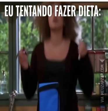 Eu tentando fazer dieta - Vídeo  Engraçados para Redes Sociais