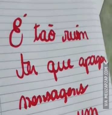 É difícil apagar as mensagens  - Vídeo  Amor e Amizade para Redes Sociais