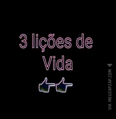 As três lições de vida  - Vídeo Religião para Redes Sociais