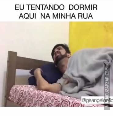 Eu tentando dormir  - Vídeo  Engraçados para Redes Sociais