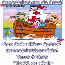 Descobrimento do Brasil  - Vídeo  Datas para Redes Sociais