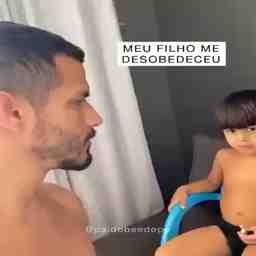 Pai educando filho - Vídeo Caiu na net para Redes Sociais