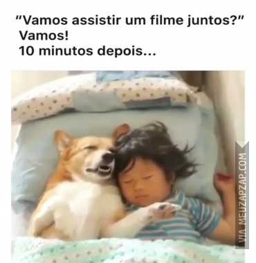 Vamos ver um filme? - Vídeo  Engraçados para Redes Sociais