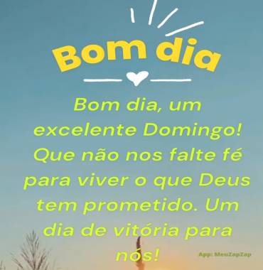 Bom domingo - Vídeo  Saudações para Redes Sociais