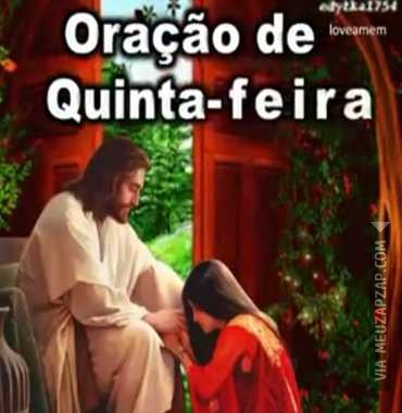 Oração de quinta-feira - Vídeo Religião para Redes Sociais