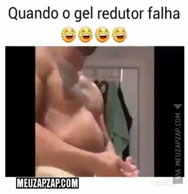 Gel redutor de barriga  - Vídeo  Engraçados para Redes Sociais