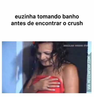 Quando vou ver o crush - Vídeo  Engraçados para Redes Sociais