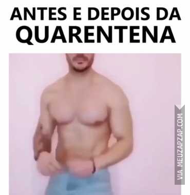 Antes e depois da quarentena  - Vídeo  Engraçados para Redes Sociais