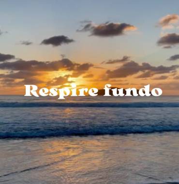 Respire - Vídeo  Saudações para Redes Sociais