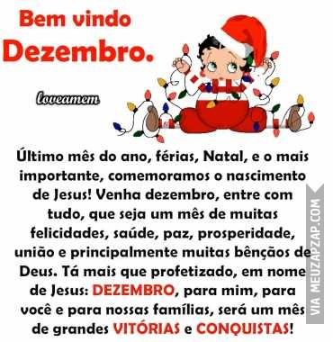 Bom dia, dezembro chegou... - Vídeo  Saudações para Redes Sociais