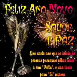 Feliz ano novo - Vídeo  Saudações para Redes Sociais
