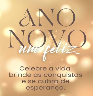 Feliz ano novo! - Vídeo  Saudações para Redes Sociais